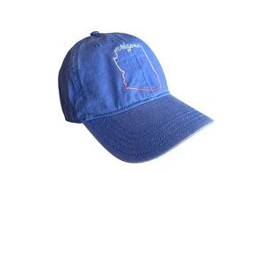 NWT Arizona Outline Blue Baseball Cap Home Free One Size Fits Most Cotton Adjust